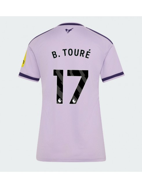 Newcastle United Bazoumana Toure #17 Replika Tredje Kläder Dam 2026-27 Kortärmad Newcastle United Bazoumana Toure #17 Replika Tredje Kläder Dam 2026-27 Kortärmad
